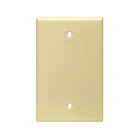 LEVITON Wallplates Mid Nyl 1G Blank-E PJ13-E